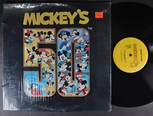MICKEY'S 50th CHILDREN LP Shrink OVATION - Picture 1 of 2