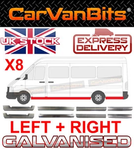 FOR SPRINTER VW LT 95-06 LWB FRONT REAR WHEEL ARCH BODY REPAIR PANEL LOW SET X8 - Picture 1 of 24