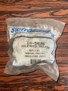 NEW SIERRA MARINE BOAT SOLENOID SWITCH PART # 18-5836 - Picture 1 of 3
