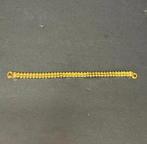 JB CHAMPION 1/15 12K GOLD FILL LADIES WATCH BAND 6082 YEL 134mm NOS VINTAGE - Picture 1 of 7