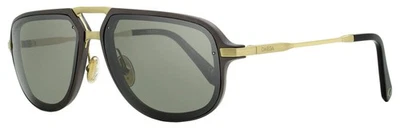 Omega Aluminum Pilot Sunglasses OM0030 12C Ruthenium 60mm - Image 1 of 2