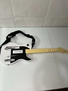 Nyko Front Man Nintendo Wii Guitar Hero Controller White Black W/Strap 87035-E14 - Picture 1 of 7