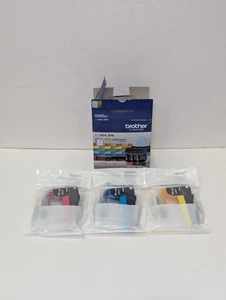 Brother LC404 INKvestment Tank Ink Cartridge Cyan Yellow Magenta Exp 08/27 - 3PK - Picture 1 of 9