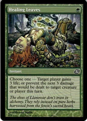 MTG Healing Leaves NEARMINT NM / Magic The Gathering : Planar Chaos - Image 1 of 2