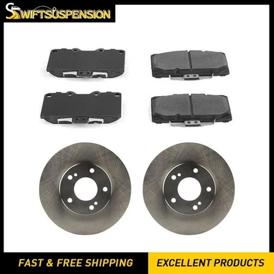 Juego de pastillas de freno de disco delanteras Magma rotor de freno de disco 3 piezas para Nissan 300ZX 1989-1990 Foto 1 de 4