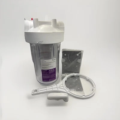 Whirlpool Whole House Water Filter System Housing Kit WHKF-DWHBB 4 GPM Clear - Image 1 of 4