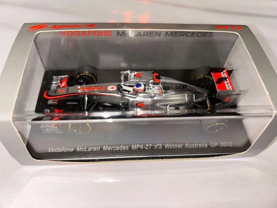 Spark 1/43 Jenson Button McLaren MP4-27 Australia GP Winner Modellauto - Bild 1 von 2