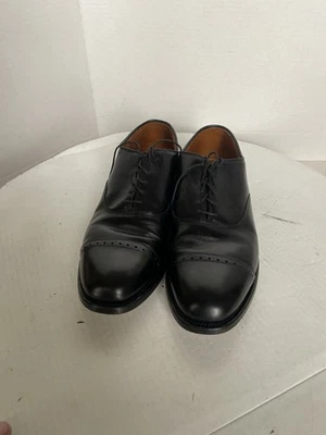 Allen Edmonds Zapatos Oxford Para Hombre Talla 10 1/2 D Puntera con Cordones Negro Estilo 4783 Foto 1 de 4