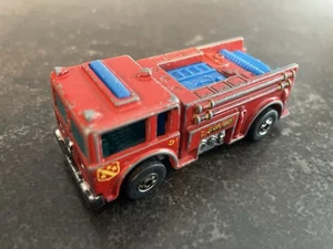 Hot Wheels #51 Fire Eater Fire Engine Diecast Fire Truck Mattel Vintage 1976 - Picture 1 of 11