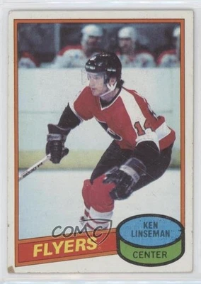 1980-81 Topps Scratched Ken Linseman #24 - Image 1 of 2