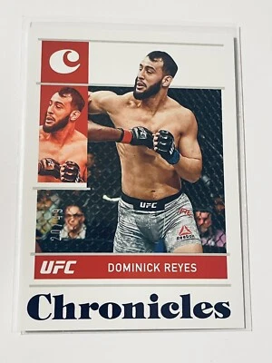 Dominick Reyes UFC 2022 Panini Chronicles Purple Foil SP Card 20/49 - Image 1 of 3