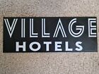 Village Hotel Darts Logo Bar Sign Man Cave Home Bar 