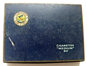 Vintage Players Navy Cut Cigarette Tin Cigarettes "Medium" 50 - Picture 1 of 8
