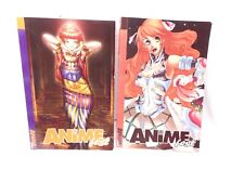 Animefest program books 2012 & 2011 Manga Anime Gaming Cosplay in great shape