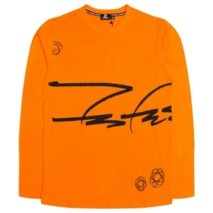 FUTURA 2000 LABORATORIES MEN SIGANTURE LONG SLEEVE TEE (ORANGE) - Picture 1 of 3