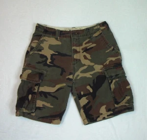 Old Navy Camo Cargo Shorts Men's Size 31 Hiking Outdoor Gorpcore - Picture 1 of 10