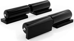 Par de bisagras de puerta de alta resistencia 7 pulgadas | Barril de bisagra de puerta 900 libras capacidad de carga fo - Imagen 1 de 5