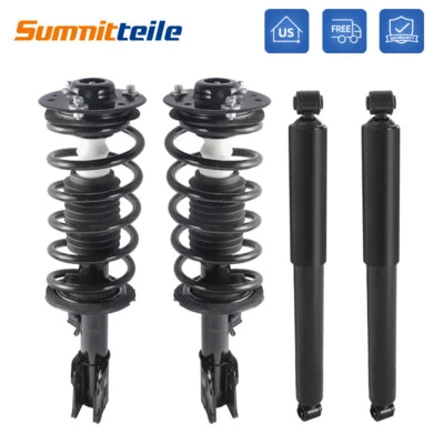 4pcs Front & Rear Complete Struts Shocks For 2010-2017 Chevrolet Equinox L4 V6 Foto 1 de 4