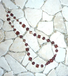 ★ kurze Kette ★ Collier ★ amethyst ★ - Picture 1 of 1