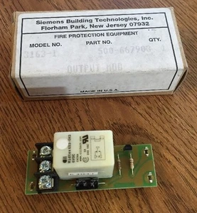 SIEMENS WELLS FARGO 3163-1 OUTPUT MODULE  **NEW** 500-667903 - Picture 1 of 4