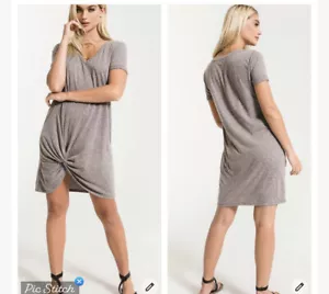 Z Supply Triblend Side Knit Dress Light Mauve size XS NWT - Picture 1 of 7