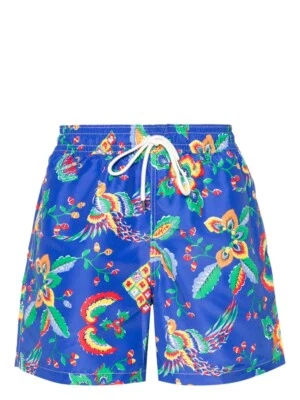 Polo Ralph Lauren Traveler Swim Trunks Board Shorts Mens 4XB Floral $110 NWT - Image 1 of 4