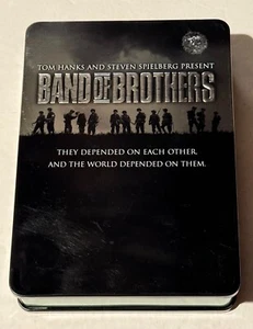 Band of Brothers DVD 6-Disc Set Tin Box Collection Steelbook -free shipping - Picture 1 of 4