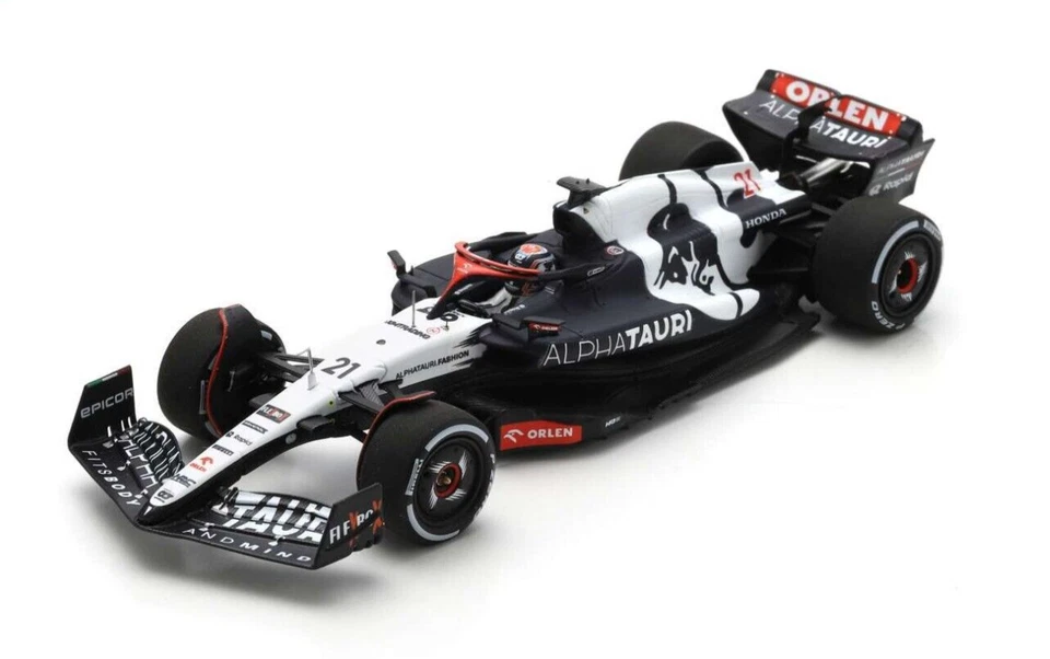 Scuderia Alphatauri AT04 Nyck De Vries #21 Bahrain GP 2023 S8571 Spark 1/43 F1 - Image 1 of 1