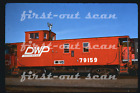 R DUPLICATE SLIDE - Duluth Winnipeg & Pacific DW&P 49159 Caboose