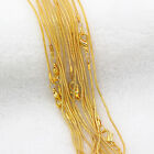 Hot New Wholesale Lots 5/10Pcs Gold Plated Soft Snake Chain Necklace 16"-24"