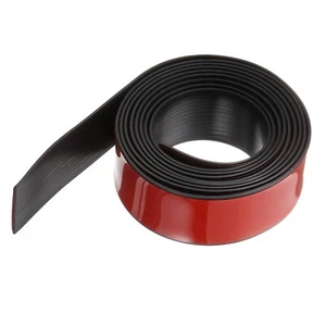 Floor Transition Strip 2" 10ft Self-Adhesive Floor Divider Strip, Black - Picture 1 of 6