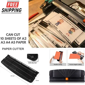 Paper Cutter Trimmer Guillotine Scrapbooking Tool Fits A2 A3 A4 A5 Cutting Board
