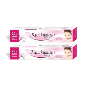 JAIN Kumkumadi Lepam Crema, Rende la pelle luminosa e luminosa - 30 g (confezione da 2) - Foto 1 di 5