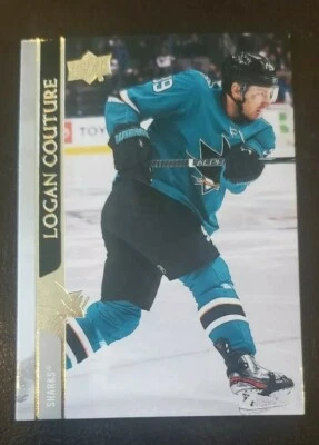 2020-21  Upper Deck Hockey Card #397   LOGAN COUTURE  San Jose Sharks - Image 1 of 2