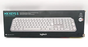 Logitech MX Keys S kabellos-Tastatur - Hellgrau QWERTZ Deutsch (920-011566) - Bild 1 von 4