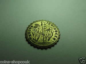 Gilt Venetian Sequin For Circulation in Abyssinia YGOC Coin/ Token Brass (21B) - Picture 1 of 6