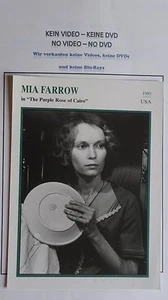 S48 - Starfilmkarte - MIA FARROW The Purple Rose of Cairo - Picture 1 of 2