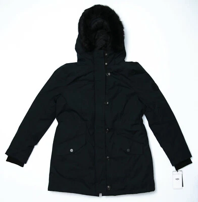 Parka y chaleco extraíble para mujer Ugg Adirondack azul marino con ribete de piel de oveja L Foto 1 de 4