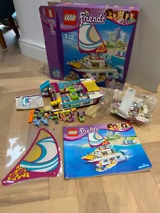 LEGO FRIENDS Sunshine Catamaran 41317 never fully built, 1 bag still sealed RARE - Picture 1 of 10