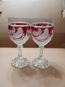 Hofbauer The Byrdes Collection Set di 2 bicchieri da vino rubino - Foto 1 di 6