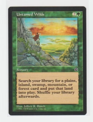 Magic the Gathering ~ MTG ~ 1x Untamed Wilds ~ PORTAL II ~ M/NM - Image 1 of 2