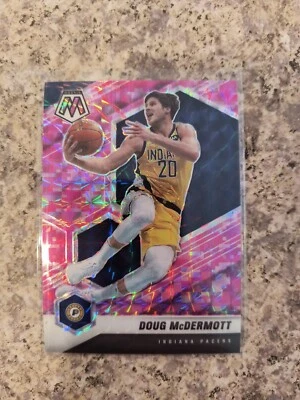 2020-21 Mosaic Doug McDermott Camo Pink Prizm  #150 Pacers Basketball Card - Image 1 of 2