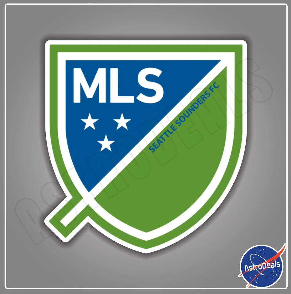 Seattle Sounders FC MLS Soccer Football Logo Sticker Decal *Size: 3"-12"* - Image 1 of 1