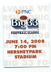 2008 Big 33 OH Ohio SINGLES - Choose One * OSU * Michigan Wolverines * PSU Iowa