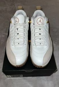 Air Jordan Retro 12 Low Golf NRG U22 Sail Driftwood Size 11.5 - Picture 1 of 8