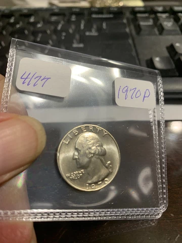 1970 P WASHINGTON QUARTER Cover