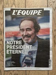 Journal L’Equipe N°25595 Du 12/09/2024 Notre Président Éternel Didier Roustan - Picture 1 of 3