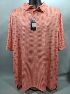 Jack Nicklaus Shell rosa Poloshirt Herren Größe XXL UVP $ 68 UPF 50 Golf neu mit Etikett - Bild 1 von 6