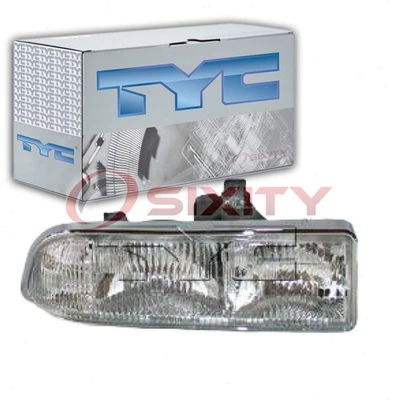 Conjunto de faros derechos TYC para Chevrolet S10 1998-2004 iluminación eléctrica dp Foto 1 de 4