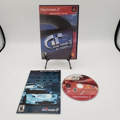 Grand Turismo 3 Sony PlayStation 2 PS2 Grandes éxitos con manual probado funciona Foto 1 de 4